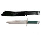 Depox Set Cutit de vanatoare First Blood si Maceta Rambo IV, DEPOX®, Teaca inclusa (1996)