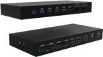 i-tec Usb-c Kvm Dock Pro dokkolóállomás három eszközhöz, kettős videó, (C31KVMDOCKPDPRO)