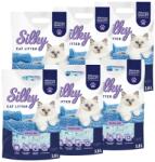 Silky Szilikon alom macskának Silky 3, 8l 6 db-os szett (5907222223420)