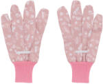 Esschert Design Mezei virág mintás kerti kesztyű, pink (TR062P)