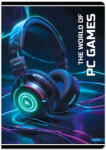 Lastva Füzet, LASTVA PC Games-F, A4, 52 lapos, vonalas (FLPCGFA452V)