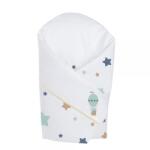 Klups Paturica de infasat pentru bebelusi Klups Baloon, 75x75 cm, bumbac (00085266)