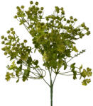 Valex Decor Műnövény bokor, 5 ágú, 35cm magas - Sötétzöld (LD099-06)