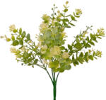 Valex Decor Műnövény bokor, 5 ágú, 34cm magas - Világoszöld (LD100-01)