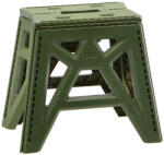 AdTrend Taburet pliabil plastic verde 39 x 26 x 34 cm (120359A)