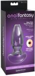 Anal Fantasy Elite Plug anal din sticlă borosilicată cu tunel - Transparent , 10.9 , 2, 5 cm