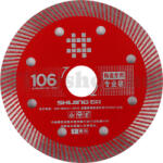 Shijing vizes vágótárcsa piros, 106 mm