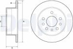 DELPHI Disc frana DELPHI BG2879 (BG2879)