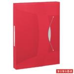 Esselte Vivida Jumbo mapa cu elastic 40 mm A4 roșu (624048)