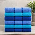 Kotonia Home Set 6 prosoape baie Kotonia Home, 50x90 cm, 100% bumbac, 420gmp, multicolor - 08 (004897) Prosop