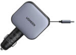 UGREEN Incarcator Auto UGREEN Nexode, Fast Charger 145W + cablu retractabil, Gri (EC604-55910B)