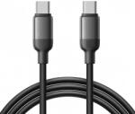 JOYROOM Cablu Date si Incarcare USB-C - USB-C Joyroom S-A62 Lively, 60W, 1.2m, Negru - evomag