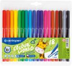 Centropen Háromoldalú filctoll szett 18 db (2010200840)