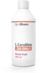 GymBeam zsírégető L-karnitin 500 ml, erdei gyümölcsökkel