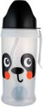 Canpol babies Nem adagolós pohár szívószállal és súllyal BabiesBoo 350 ml Panda