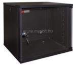 WP WPN-RWA-09606-B Falra szerelhető Rackszekrény Black (WPN-RWA-09606-B) (WPN-RWA-09606-B)