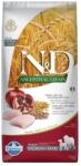 N&D Dog Ancestral Grain csirke, tönköly, zab & gránátalma senior medium & maxi 2x12kg - webshop