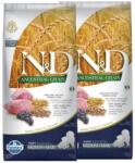 N&D Dog Ancestral Grain bárány, tönköly, zab & áfonya puppy medium & maxi 2x12kg - webshop