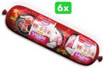 Premium Plus -Premium Plus kutya, macska szalámi 88% hús marha, kacsahús+zöldségek 800g 2*6db BOX - webshop