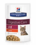 Hill's Hills Pescription Diet Feline I/D Pouch Chicken 12x85g - gasztrointesztinális rendellenességek