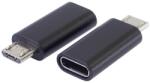 PremiumCord átalakító USB-C female to USB 2.0 Micro-B/male (kur31-20)