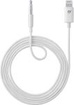 Cellularline Aux Music Cable Lightning + 3.5mm jack, MFI tanúsítvány - fehér (AUXMUSICMFIW)