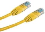 Datacom CAT6 UTP, 1m, sárga (15915)