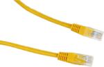 Datacom CAT5E UTP, 1, 5m, sárga (1485)