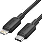 Vention USB 2.0 Type-C Male to Lightning Male 3A Cable 1M Black PVC Type (LAKBF)
