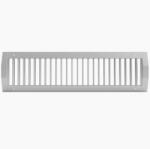 SmartBuy Grila Refulare pentru Tubulatura Circulara RA-1 - Otel Galvanizat, Lamele Reglabile (RA-1-325x75)