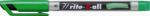 STABILO Alkoholos marker, 1 mm, kúpos, STABILO „Write-4-all, zöld (TST14636)