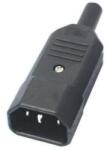 PremiumCord 230V/M IEC C14 hálózati csatlakozó (cs220m)