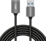 Krüger&Matz KM0336, 1× USB 3.0 A csatlakozó / 1× USB 3.0 A aljzat, 100 cm (KM0336)