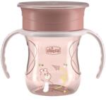 Chicco 360 Perfect X füllel, 200 ml, rózsaszín