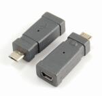 PremiumCord USB átalakító Mini 5 PIN/female to Micro USB/male (kur-25)