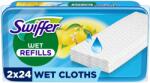 Swiffer Sweeper nedves, tartalék törlőkendő, 48 darab, citromsárga