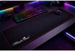 BlackBird Egérpad Gamer DeepBlack 80x30cm 3mm vastag piros varrott szegély - notebook
