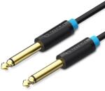 Vention 6.3mm Jack Male to Male Audio Cable 10m Black (BAABL)