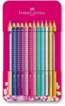 Faber-Castell Sparkle színesceruzák, 12 szín design pléhdobozban (ST201737)