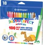 Centropen Perfect 2510 marker, kiszáradásmentes, 18 db