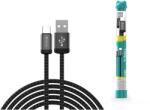 DEVIA Gracious Tube USB-Type-C Cablu de date și încărcare - 1 m - negru (ST107861)
