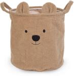 Childhome Teddy Beige Játéktároló kosár, 40×40×40 cm (87521)