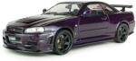 Solido Model de colecție SOLIDO Modern : Mașini - Nissan Skyline GT-R (BNR34) with NISMO Parts, Midnight Purple, 2005 (SOL4318201)