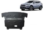 Acél motor, kapcsolószekrény, hűtő védőlemez Hyundai Santa Fe - (2012-2018)