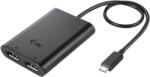 i-tec USB-C Dual 4K/60Hz (single 8K/30Hz) DP Video Adapter (C31DUAL4K60DP)