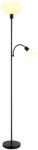 GLOBO Hinton lampă de podea 2x40 W alb-negru 59947B (59947B)