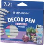 Centropen Decor toll 2738 pasztell 8+1 db (527380901)