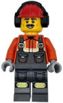 LEGO® Minifigurák Építőipari munkás fülvédővel cty1787 (cty1787)