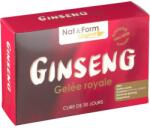 Nat&Form Ginseng asiatic și lăptic de matcă, 30 ampuțe, Nat&Form