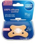 Canpol babies Canpol babies, suzeta din silicon, simetrica, portocaliu, 6-12m